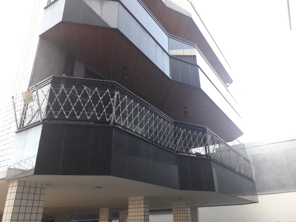 Detalhe de instalação de rede laminada